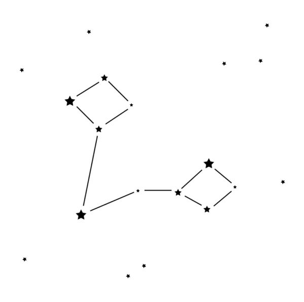 Auswahl-Icon Sternbild Fische für die Personalisierung von Mriella Erinnerungsprodukten.